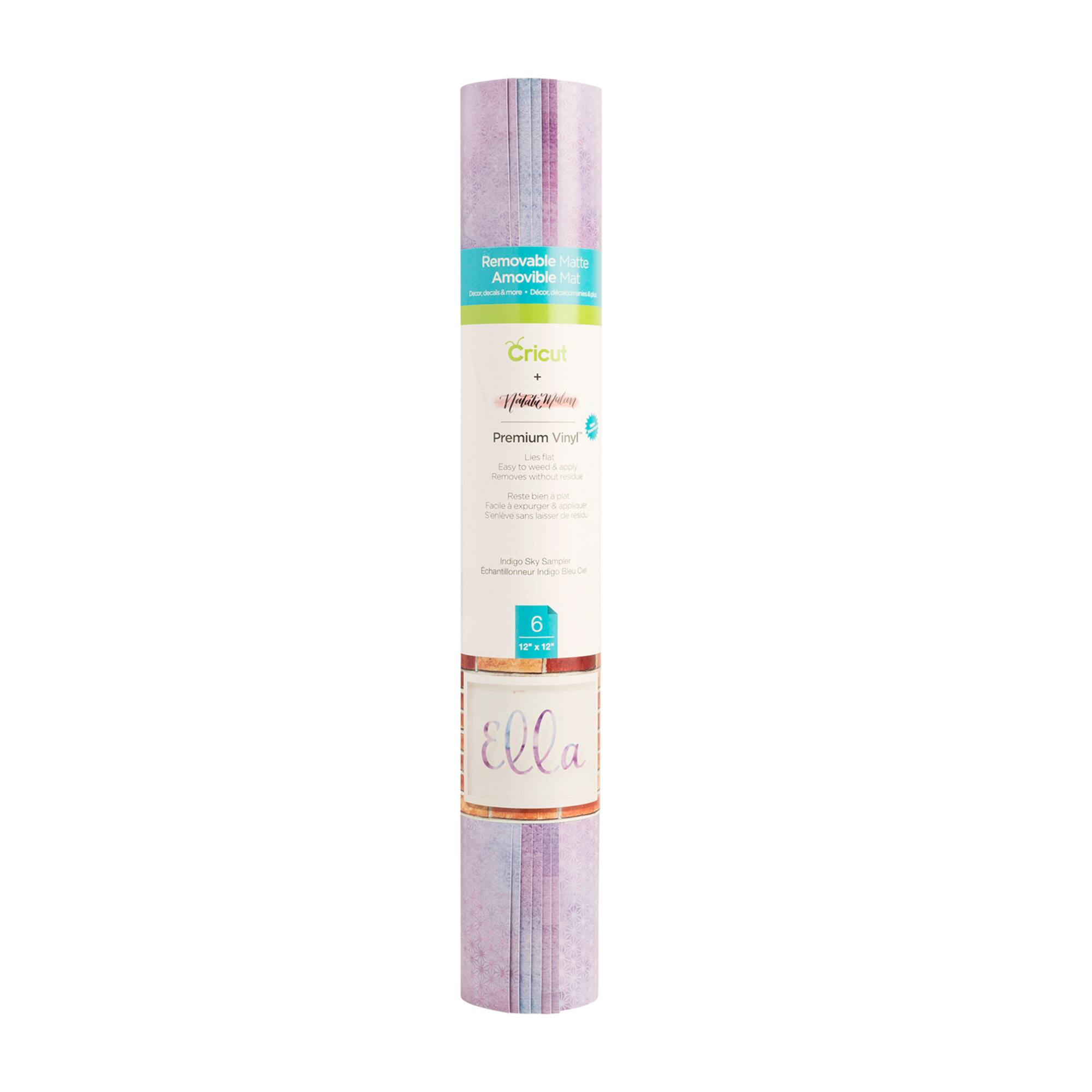 Cricut® Natalie Malan® Patterned Premium Vinyl™ Sampler, Indigo